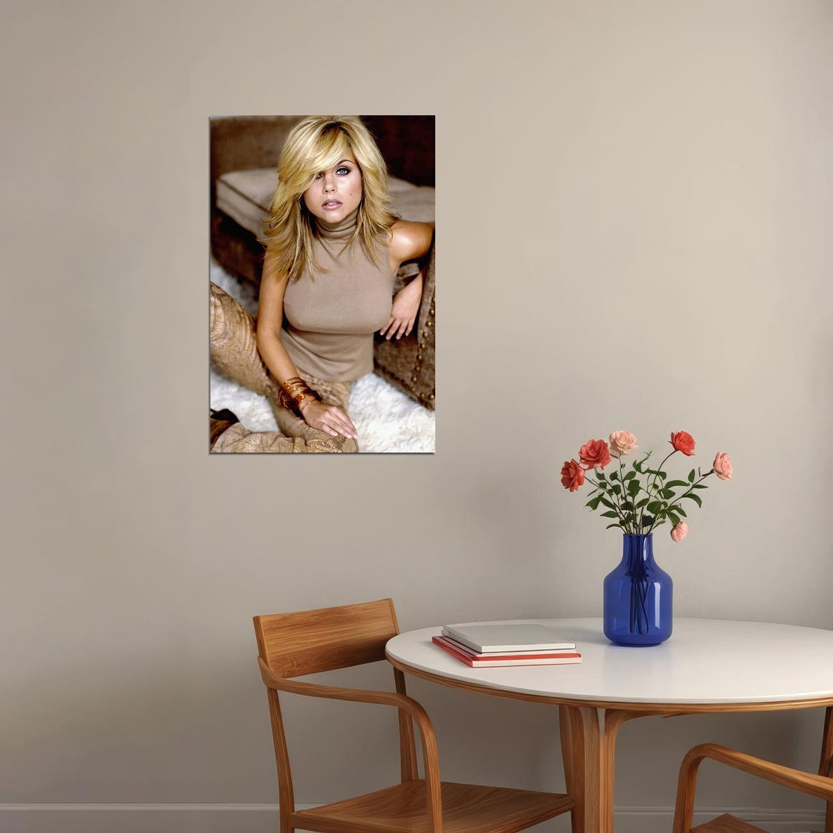 Tiffani Amber Thiessen 80s 90s Cinema Actor Poster Wall Art Print Home Wall Decor - xonomax