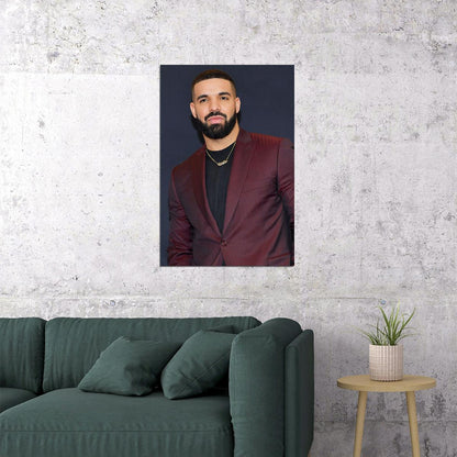 Drake Celebrity Cinema Actor Musician Artist Poster Wall Art Print Home Wall Decor - xonomax