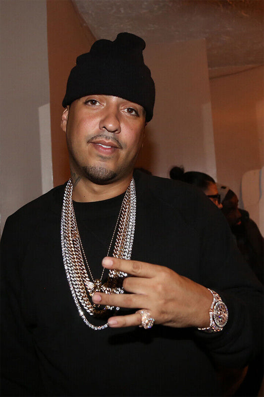 French Montana Celebrity Dance Music Singer Poster Wall Art Print Home Wall Decor - xonomax