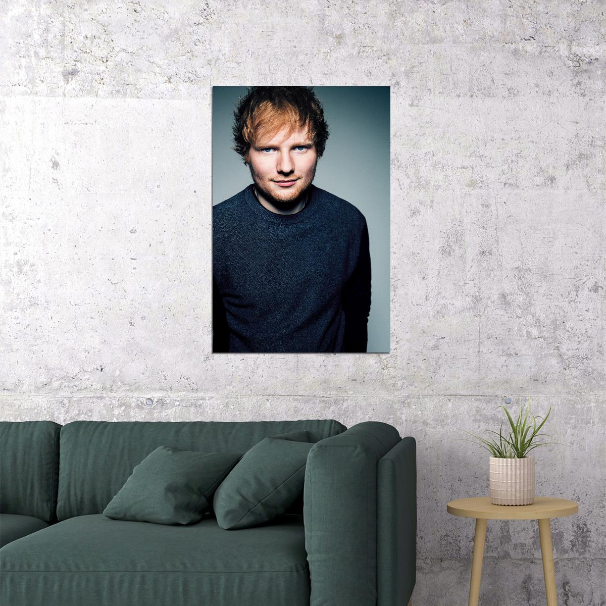 Ed Sheeran Celebrity Singer Musician Artist Poster Wall Art Print Home Wall Decor - xonomax