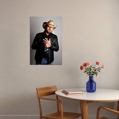 Jason Aldean Celebrity Country Rock Singer Poster Wall Art Print Home Wall Decor - xonomax