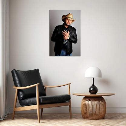 Jason Aldean Celebrity Country Rock Singer Poster Wall Art Print Home Wall Decor - xonomax