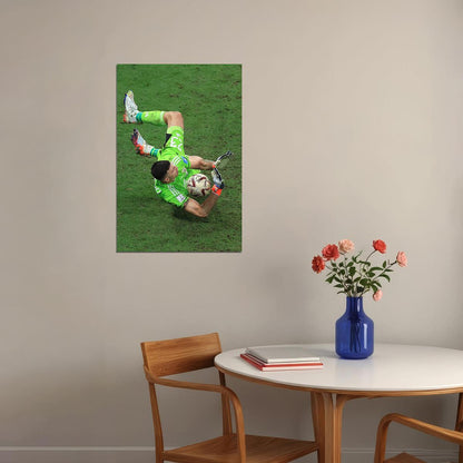 Martinez Argentina Goalkeeper Penalty Save Football World Fans Poster Wall Art Print Home Wall Decor - xonomax