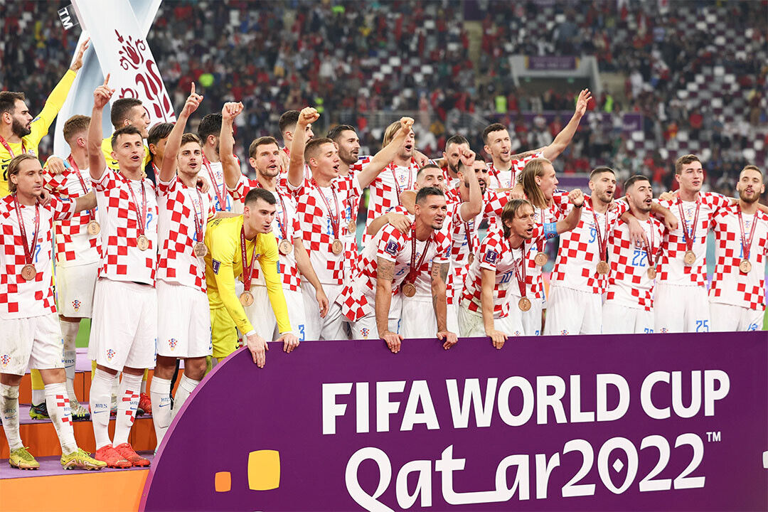 Croatia National Team Celebration World Cup Poster Wall Art Print Home Wall Decor - xonomax