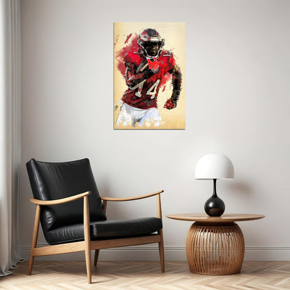 Tampa Bay Buccaneers Chris Godwin American Football Player Poster Wall Art Print Home Wall Decor - xonomax