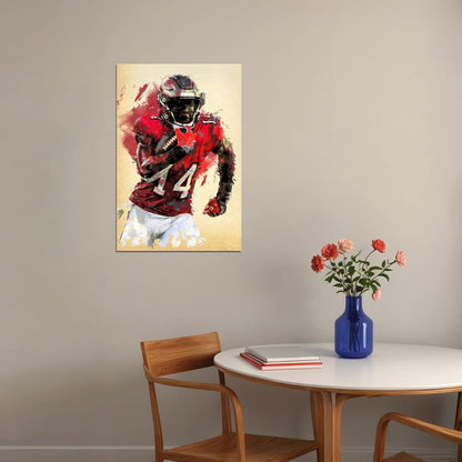 Tampa Bay Buccaneers Chris Godwin American Football Player Poster Wall Art Print Home Wall Decor - xonomax