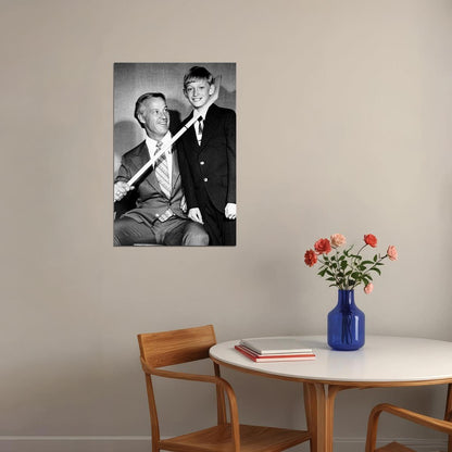 Howe Celebrity Ice Hockey Athlete Style Poster Wall Art Print Home Wall Decor - xonomax