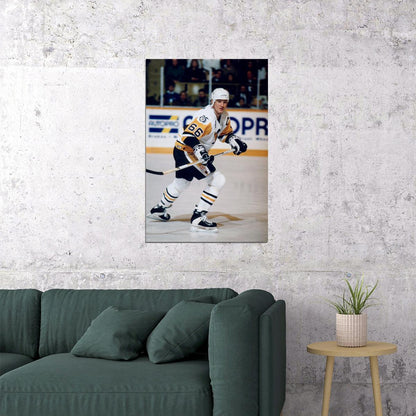 Mario Lemieux Celebrity Ice Hockey Athlete Match Poster Wall Art Print Home Wall Decor - xonomax