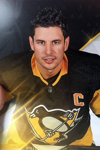 Sidney Crosby Ice Hockey Athlete Match Poster Wall Art Print Home Wall Decor - xonomax