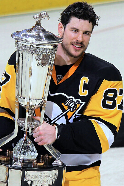 Sidney Crosby Celebrity Ice Hockey Player Match Poster Wall Art Print Home Wall Decor - xonomax