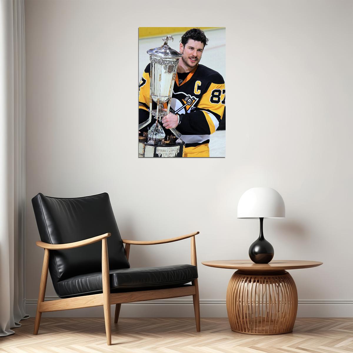 Sidney Crosby Celebrity Ice Hockey Player Match Poster Wall Art Print Home Wall Decor - xonomax