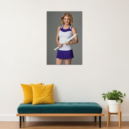 Chris Evert American Tennis Player Sports Poster Wall Art Print Home Wall Decor - xonomax