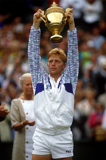 Boris Becker Celebrity German Male Tennis Player Poster Wall Art Print Home Wall Decor - xonomax