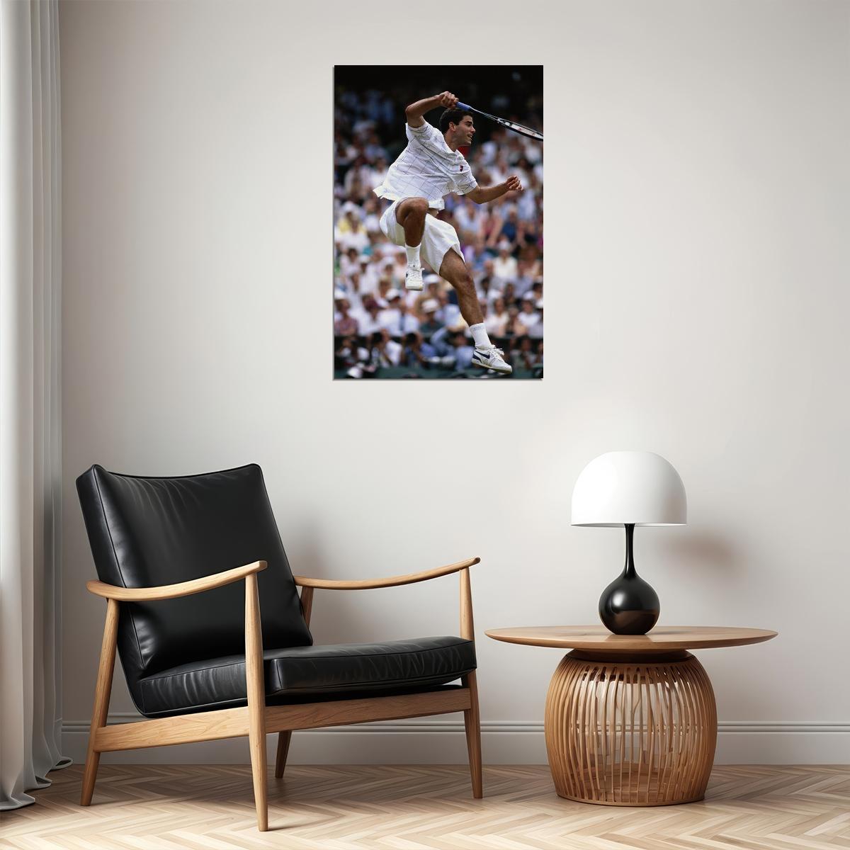 Pete Sampras Celebrity American Tennis Player Poster Wall Art Print Home Wall Decor - xonomax