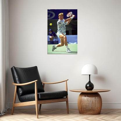 Boris Becker German Tennis Player Athlete Poster Wall Art Print Home Wall Decor - xonomax