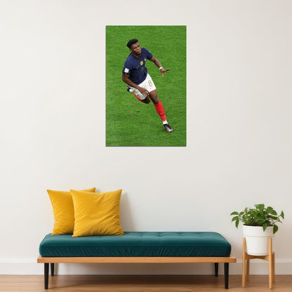 Aurelien Tchouameni France National Team World Cup Poster Wall Art Print Home Wall Decor - xonomax