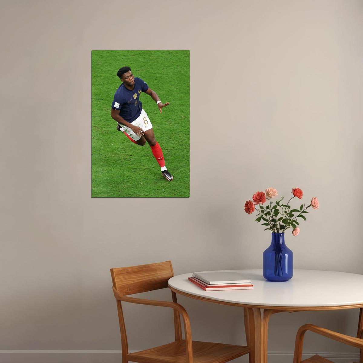 Aurelien Tchouameni France National Team World Cup Poster Wall Art Print Home Wall Decor - xonomax