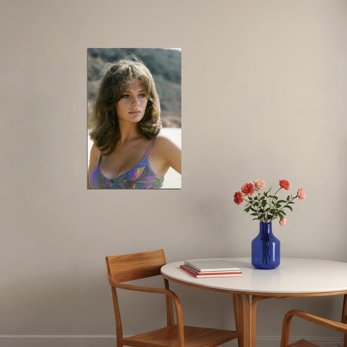 Jacqueline Bisset Celebrity Cinema Actress Artist Poster Wall Art Print Home Wall Decor - xonomax