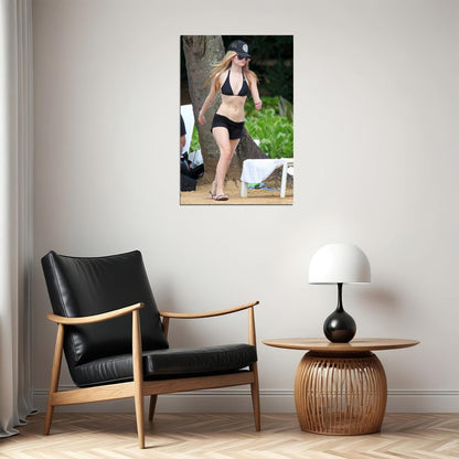 Avril Lavigne Celebrity Pop Music Singer Actor Poster Wall Art Print Home Wall Decor - xonomax