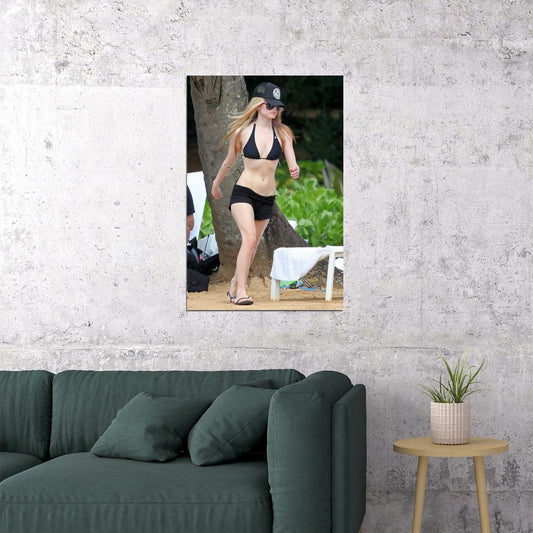 Avril Lavigne Celebrity Pop Music Singer Actor Poster Wall Art Print Home Wall Decor - xonomax