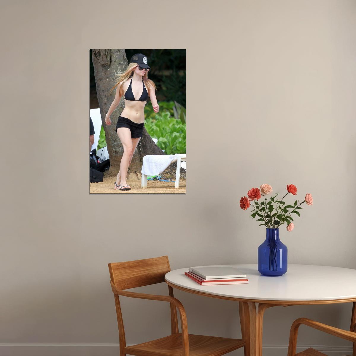 Avril Lavigne Celebrity Pop Music Singer Actor Poster Wall Art Print Home Wall Decor - xonomax