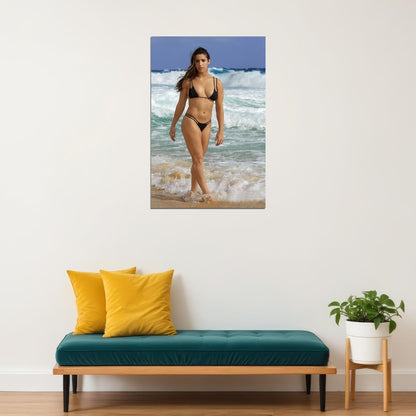 Aly Raisman Female Gymnastics Athlete Sports Poster Wall Art Print Home Wall Decor - xonomax