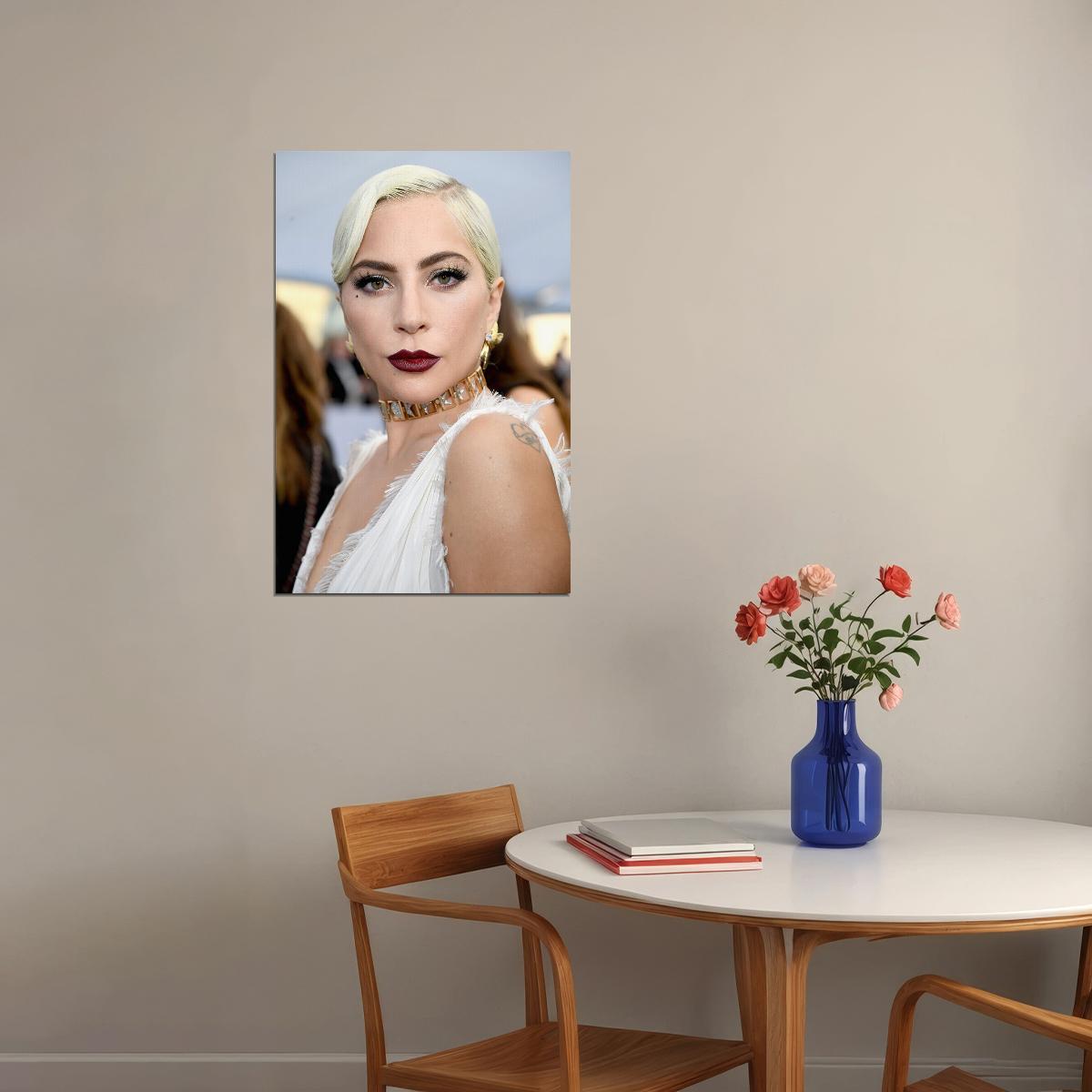 Lady Gaga Celebrity Pop Music Singer Actor Poster Wall Art Print Home Wall Decor - xonomax