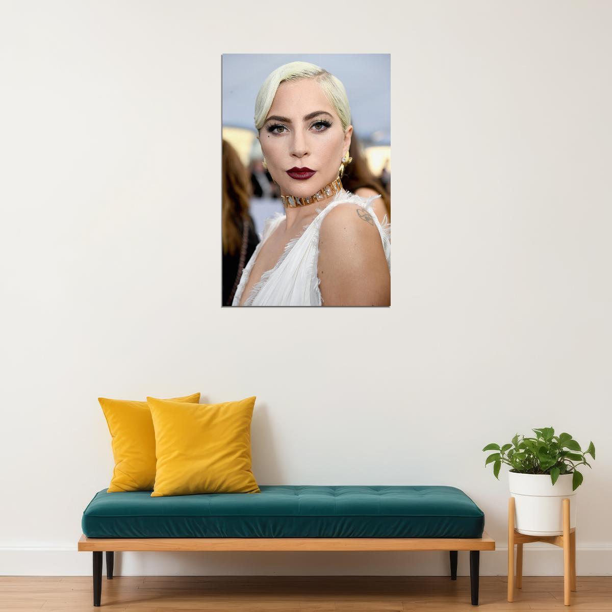 Lady Gaga Celebrity Pop Music Singer Actor Poster Wall Art Print Home Wall Decor - xonomax