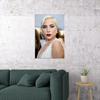 Lady Gaga Celebrity Pop Music Singer Actor Poster Wall Art Print Home Wall Decor - xonomax
