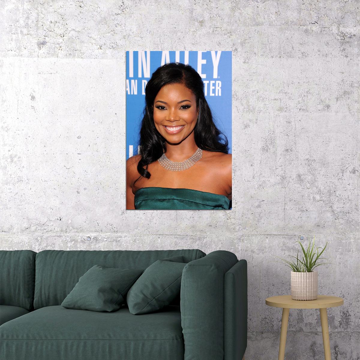 Gabrielle Union Sexy Actress Musician Writer Poster Wall Art Print Home Wall Decor - xonomax