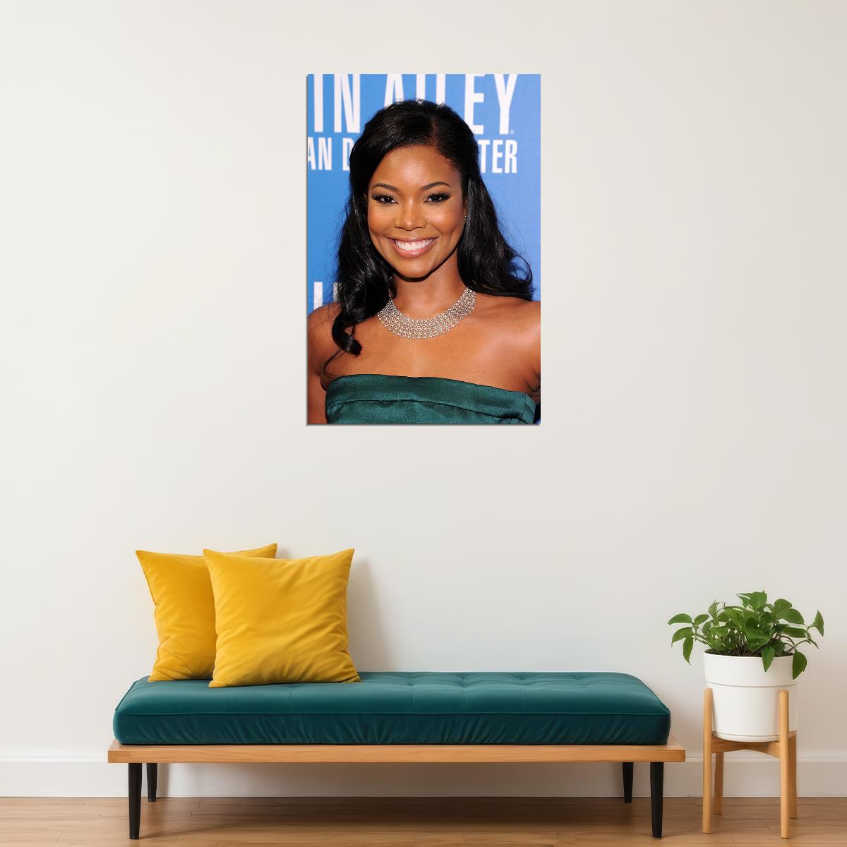 Gabrielle Union Sexy Actress Musician Writer Poster Wall Art Print Home Wall Decor - xonomax