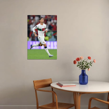 Cristiano Ronaldo Portugal National Team World Cup Poster Wall Art Print Home Wall Decor - xonomax