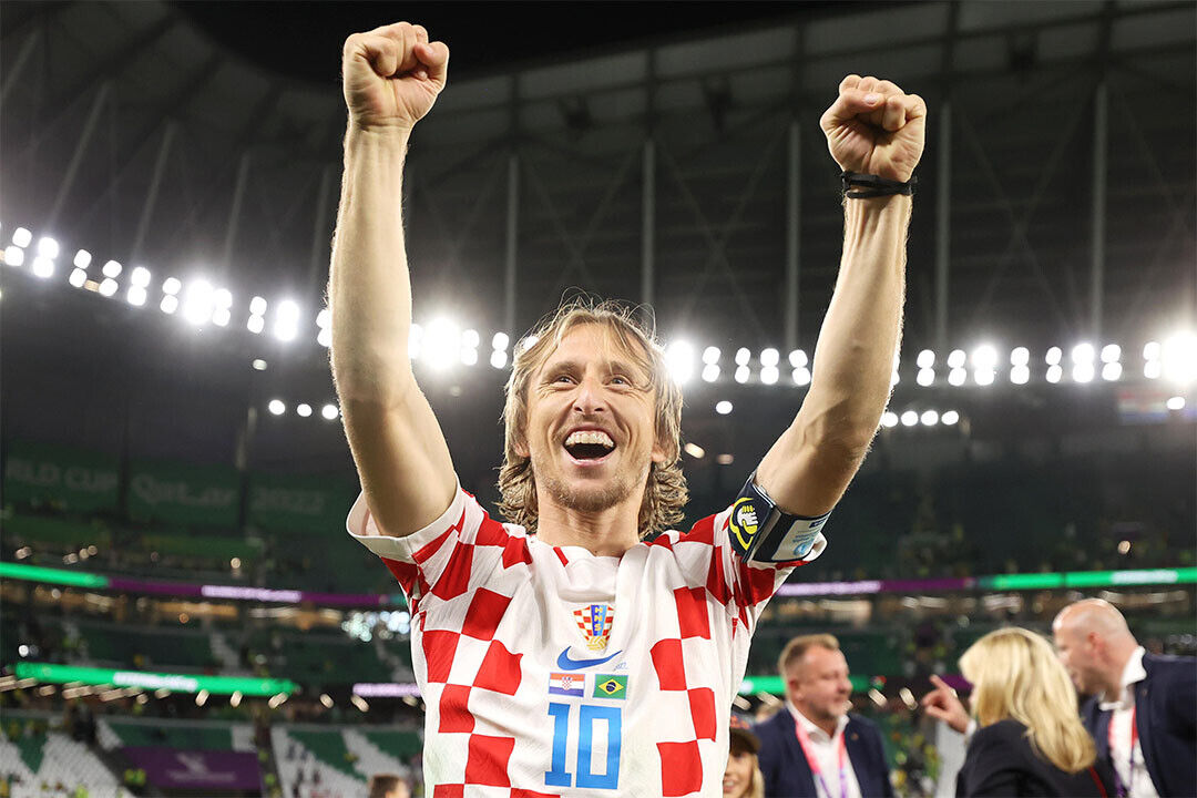 Luka Modric Croatia National Team World Cup Poster Wall Art Print Home Wall Decor - xonomax