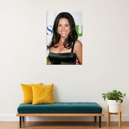 Julia Louis Dreyfus Celebrity Actress Comedian Poster Wall Art Print Home Wall Decor - xonomax