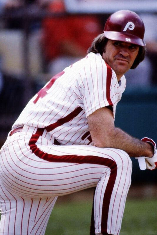 Pete Rose Hits His 4192 Record Baseball Poster Wall Art Print Home Wall Decor - xonomax