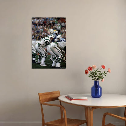 Joe Namath Superbowl 3 Guarantee Football Poster Wall Art Print Home Wall Decor - xonomax