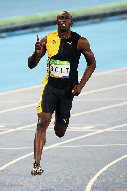 2016 Usain Bolt Track And Field Poster Wall Art Print Home Wall Decor - xonomax