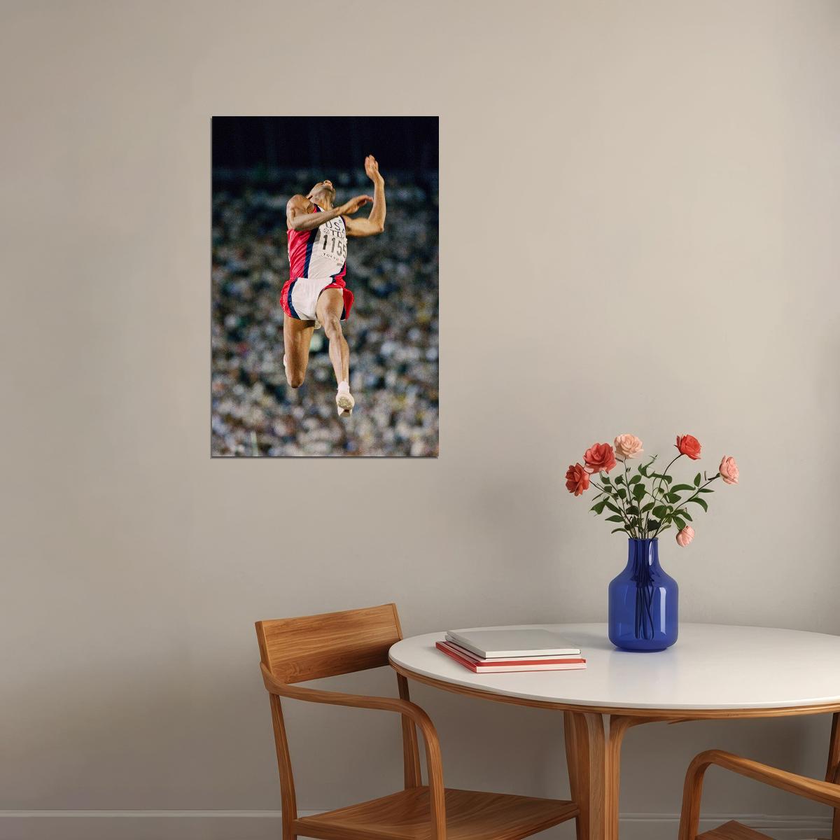 Bob Beamon Long Jump Record Sports Poster Wall Art Print Home Wall Decor - xonomax