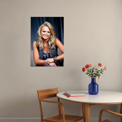 Miranda Lambert Celebrity Singer Music Star Poster Wall Art Print Home Wall Decor - xonomax