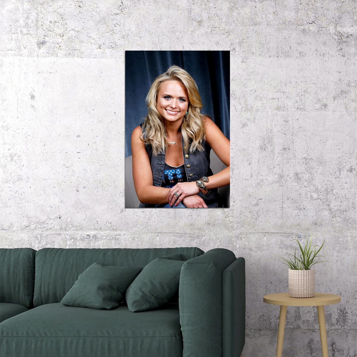 Miranda Lambert Celebrity Singer Music Star Poster Wall Art Print Home Wall Decor - xonomax