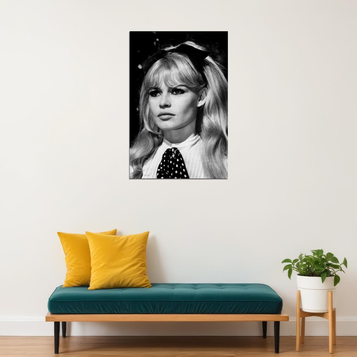 Brigitte Bardot Celebrity Movie Actress Idol Poster Wall Art Print Home Wall Decor - xonomax
