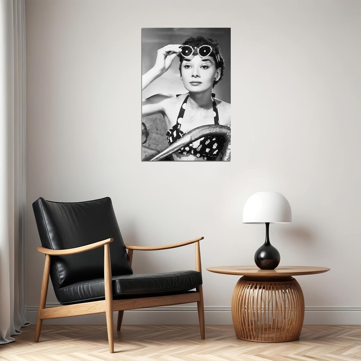Audrey Hepburn Celebrity Cinema Actress Star Poster Wall Art Print Home Wall Decor - xonomax