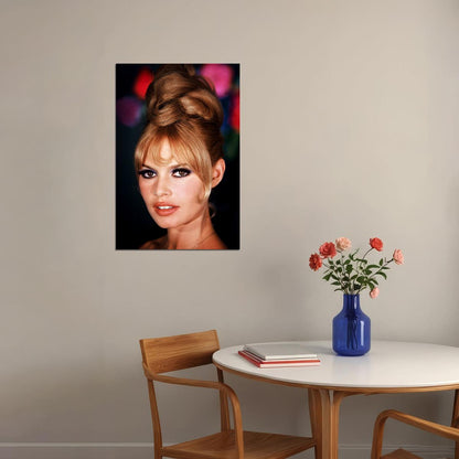Brigitte Bardot Celebrity Beauty Movie Actress Star Poster Wall Art Print Home Wall Decor - xonomax
