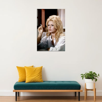 Brigitte Bardot Celebrity Cinema Actress Star Poster Wall Art Print Home Wall Decor - xonomax