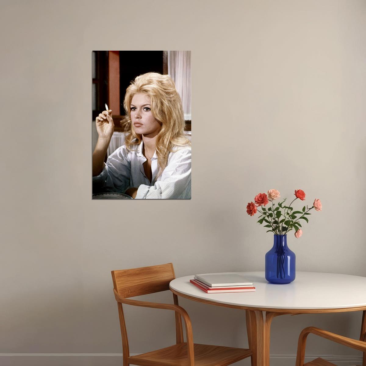 Brigitte Bardot Celebrity Cinema Actress Star Poster Wall Art Print Home Wall Decor - xonomax