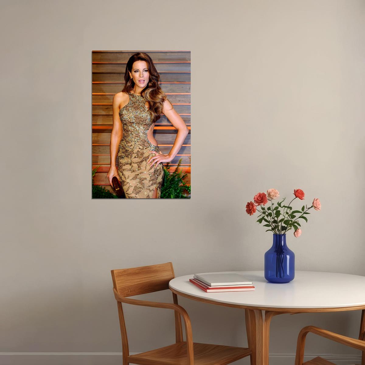 Kate Beckinsale Celebrity Movie Actress Poster Wall Art Print Home Wall Decor - xonomax
