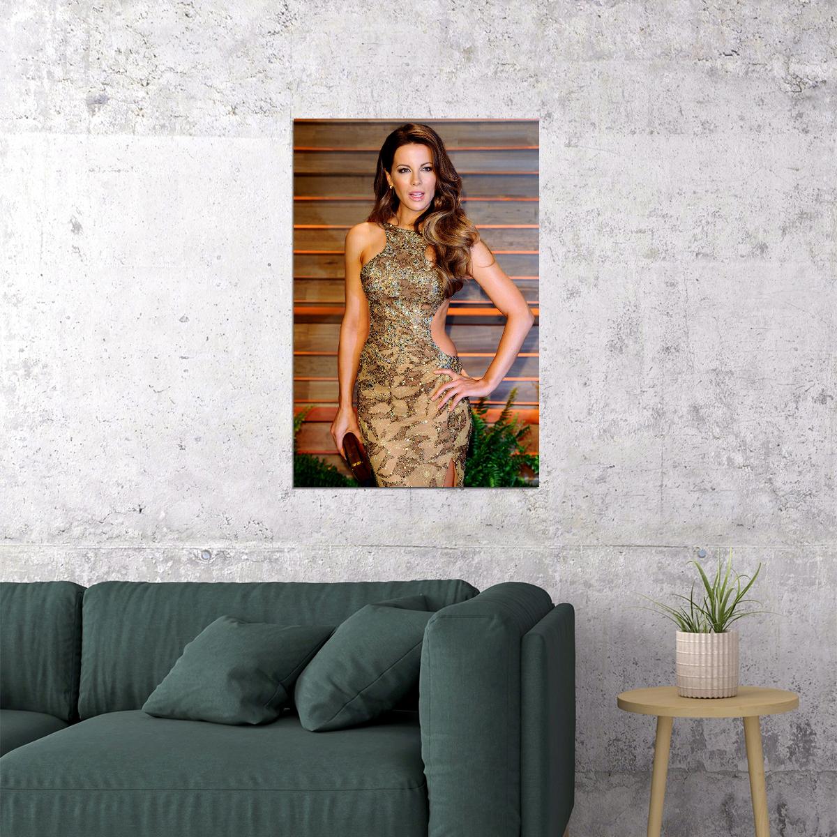 Kate Beckinsale Celebrity Movie Actress Poster Wall Art Print Home Wall Decor - xonomax