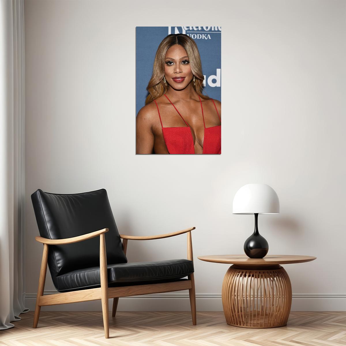Laverne Cox Celebrity Cinema Actress Artist Poster Wall Art Print Home Wall Decor - xonomax