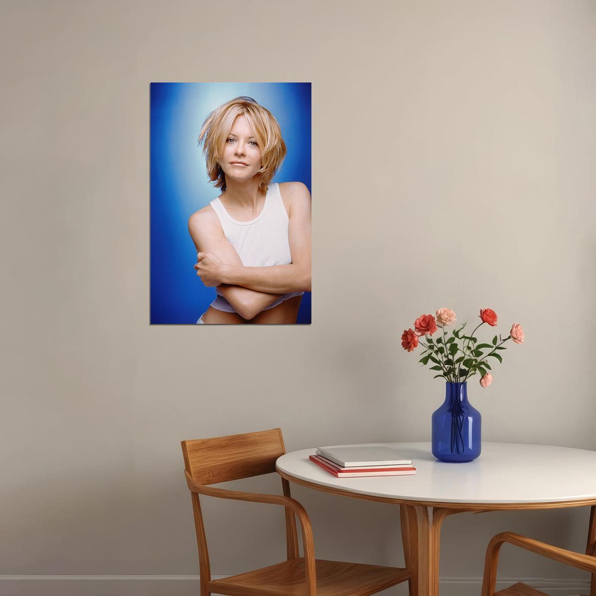 Meg Ryan Celebrity Movie Actress Artist Star Poster Wall Art Print Home Wall Decor - xonomax