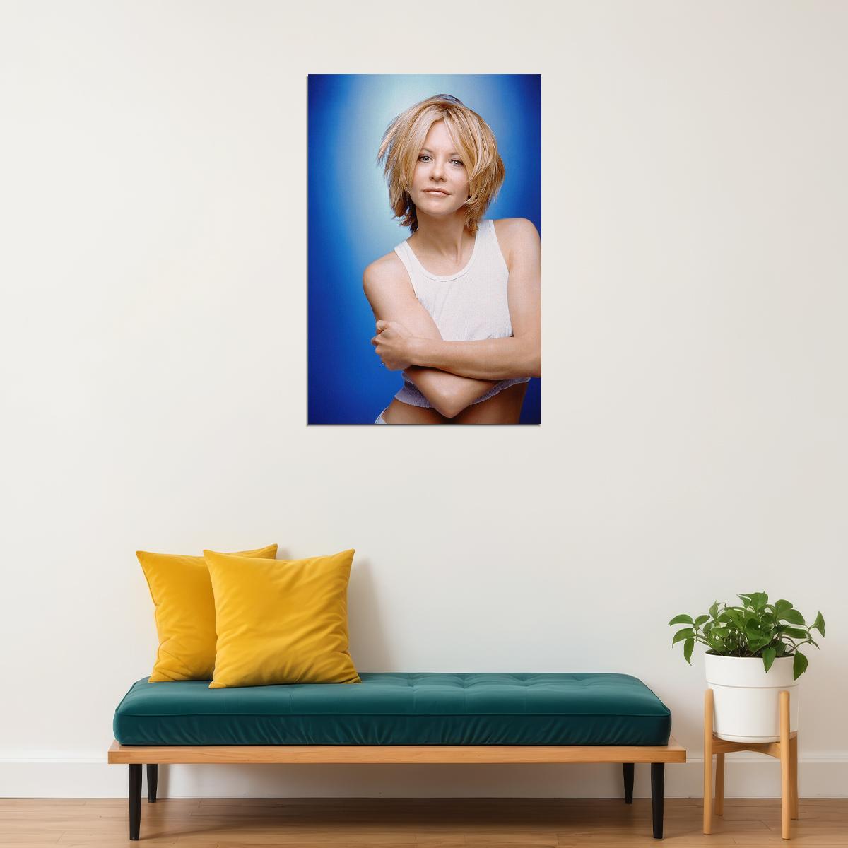 Meg Ryan Celebrity Movie Actress Artist Star Poster Wall Art Print Home Wall Decor - xonomax